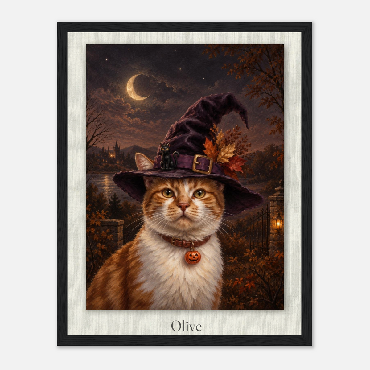 The Witch’s Spell Portrait Wall Art