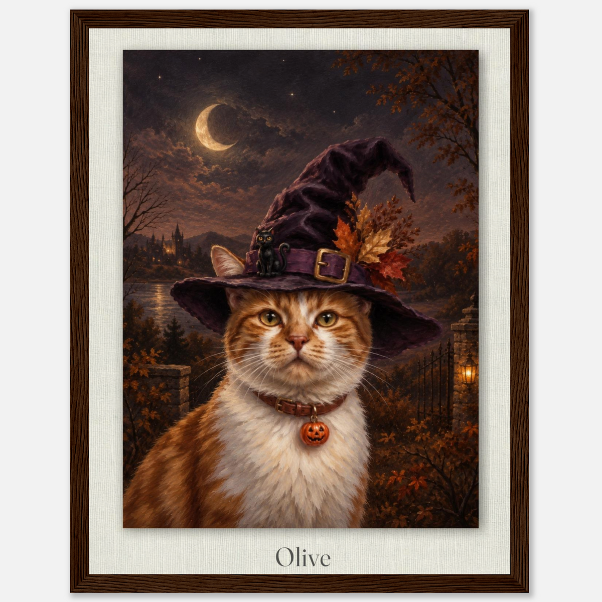 The Witch’s Spell Portrait Wall Art