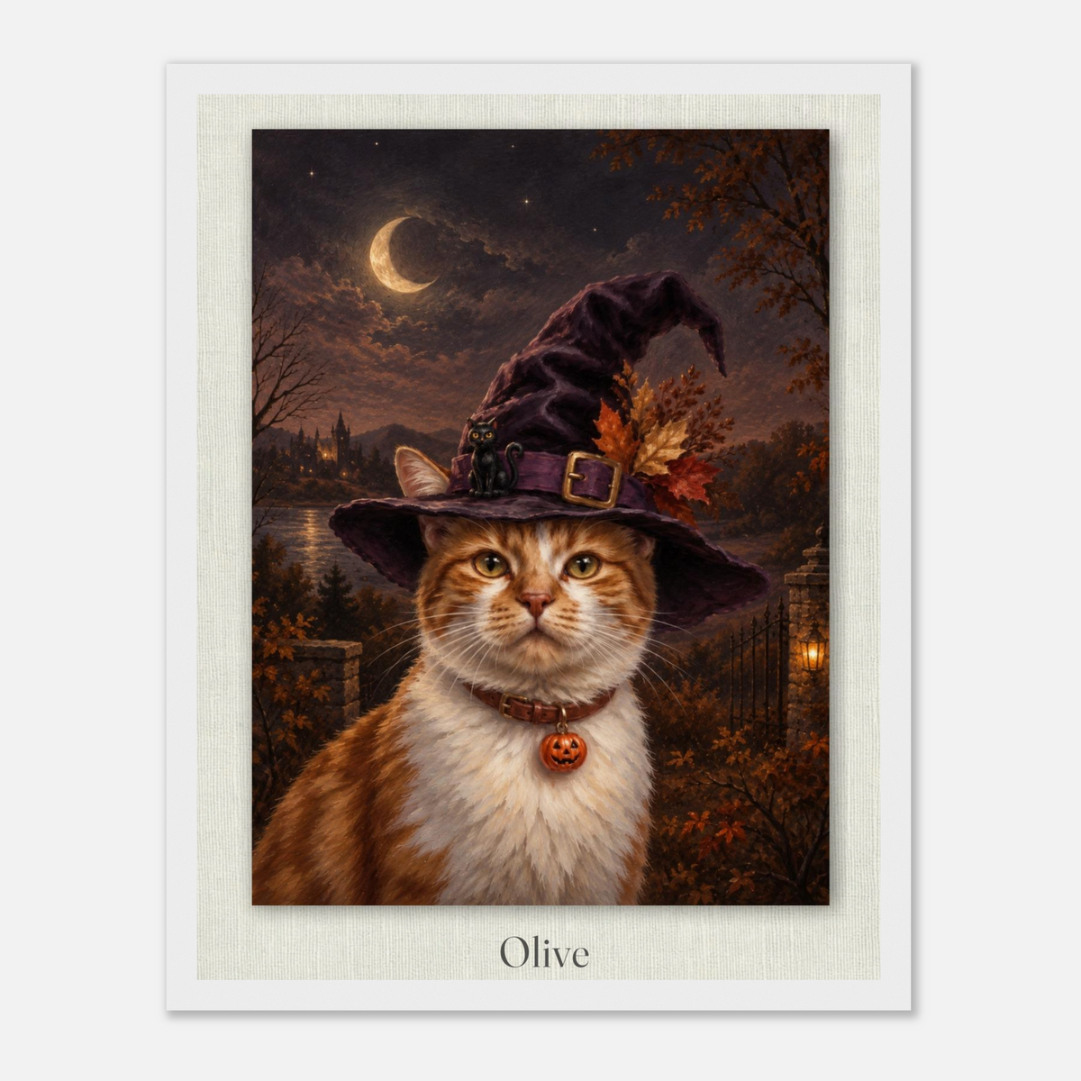 The Witch’s Spell Portrait Wall Art