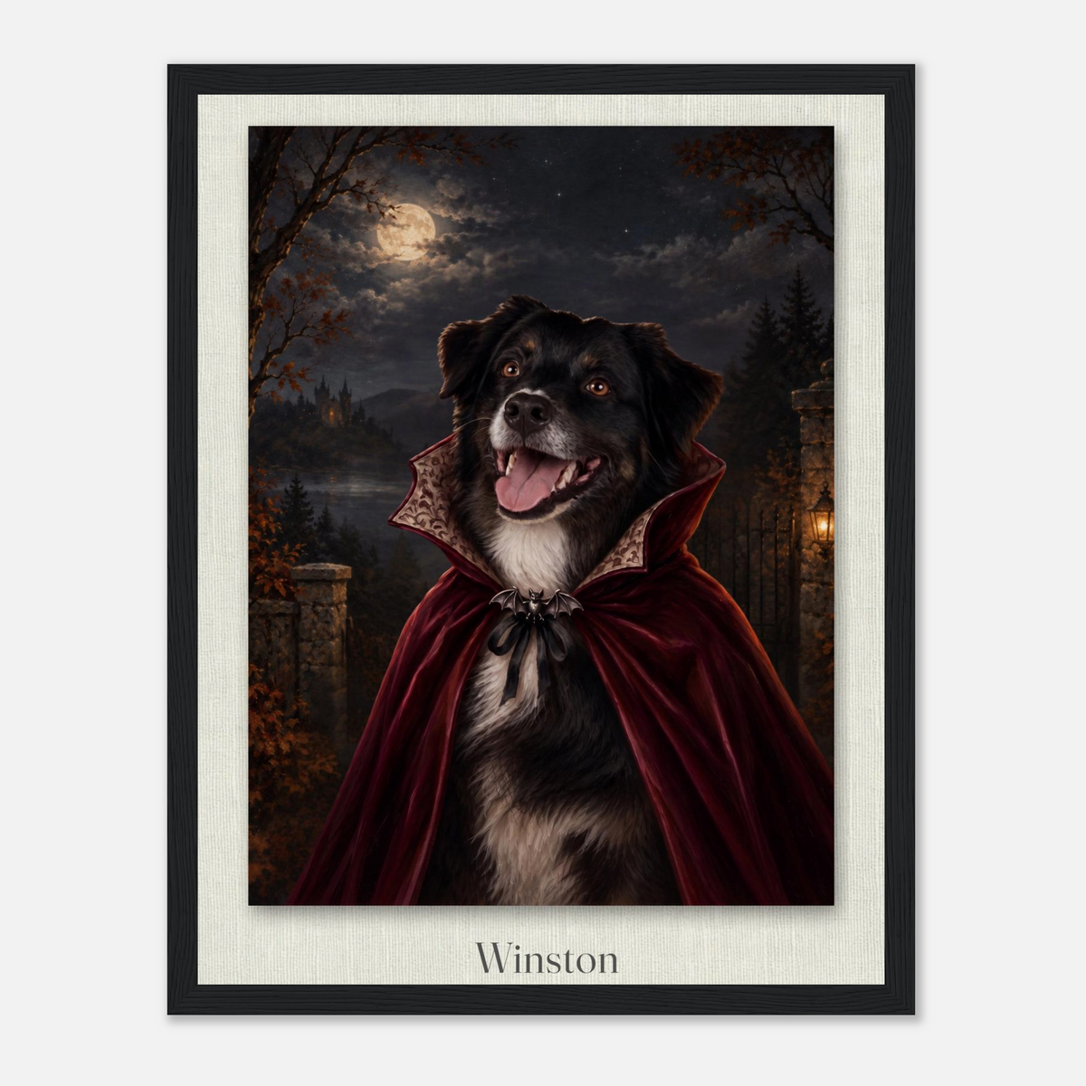 The Count Portrait Wall Art