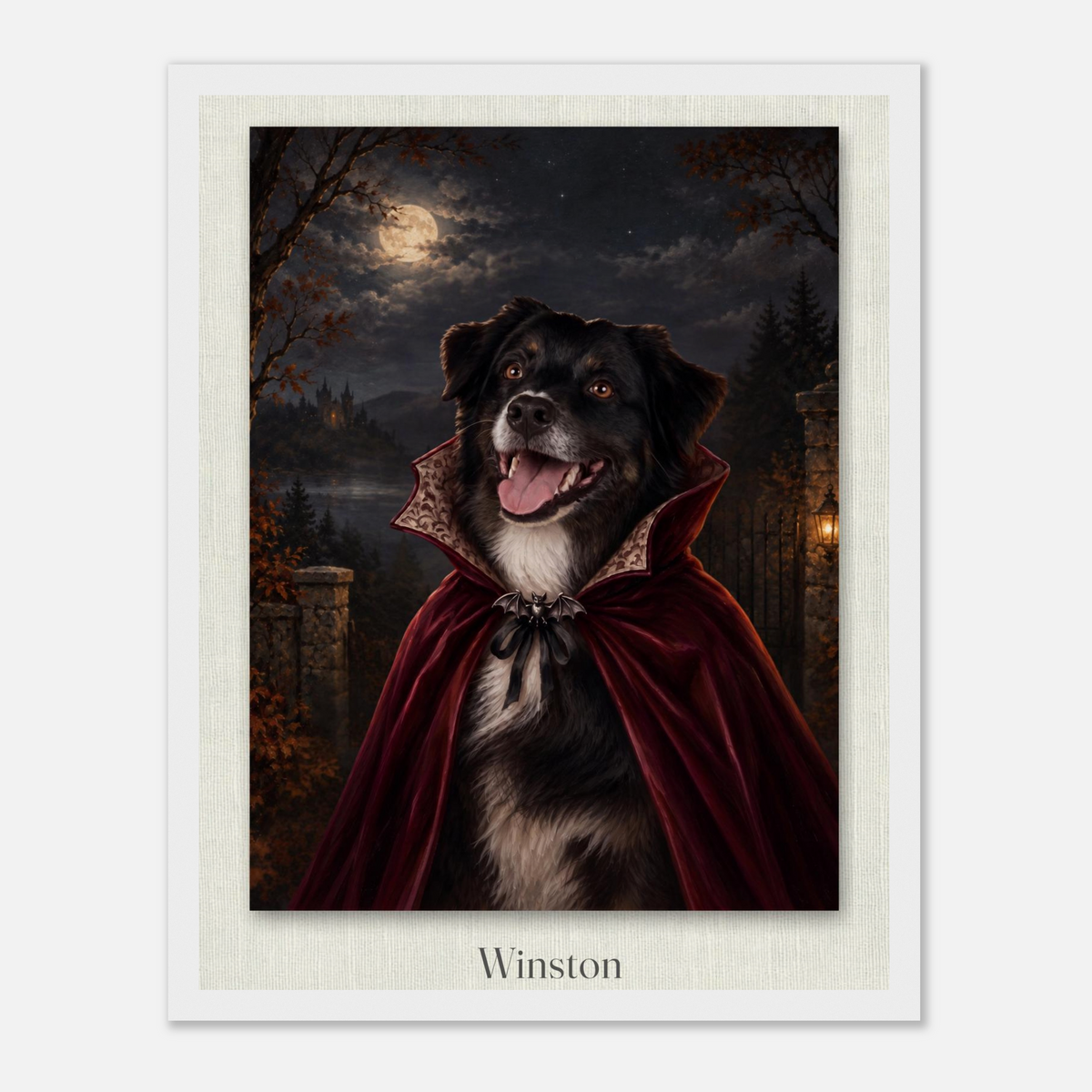 The Count Portrait Wall Art