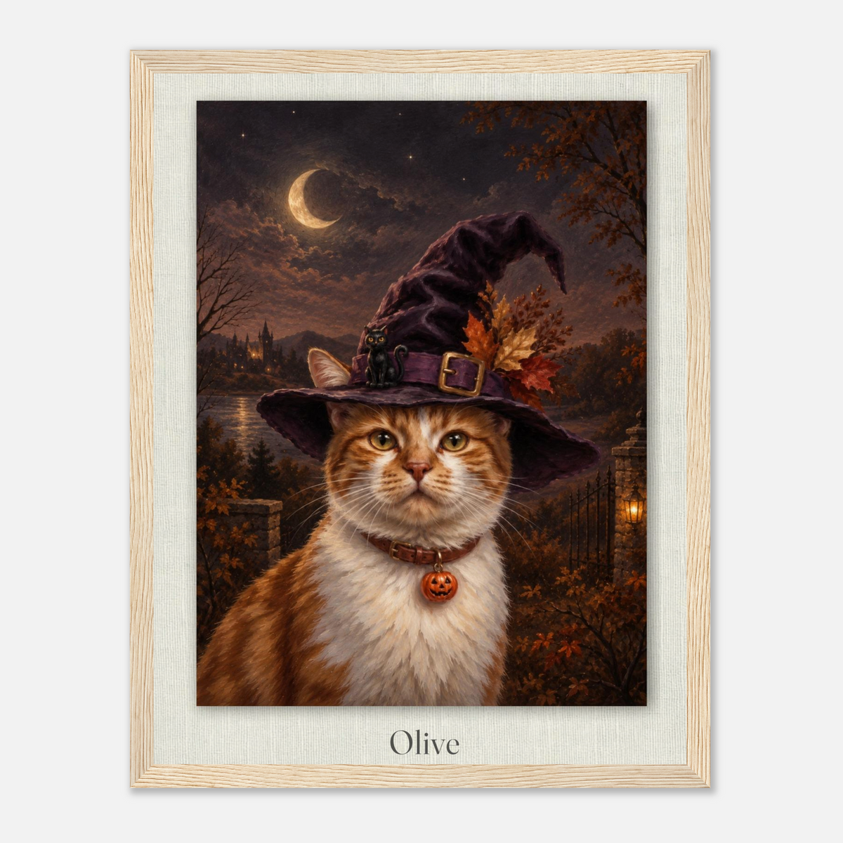 The Witch’s Spell Portrait Wall Art