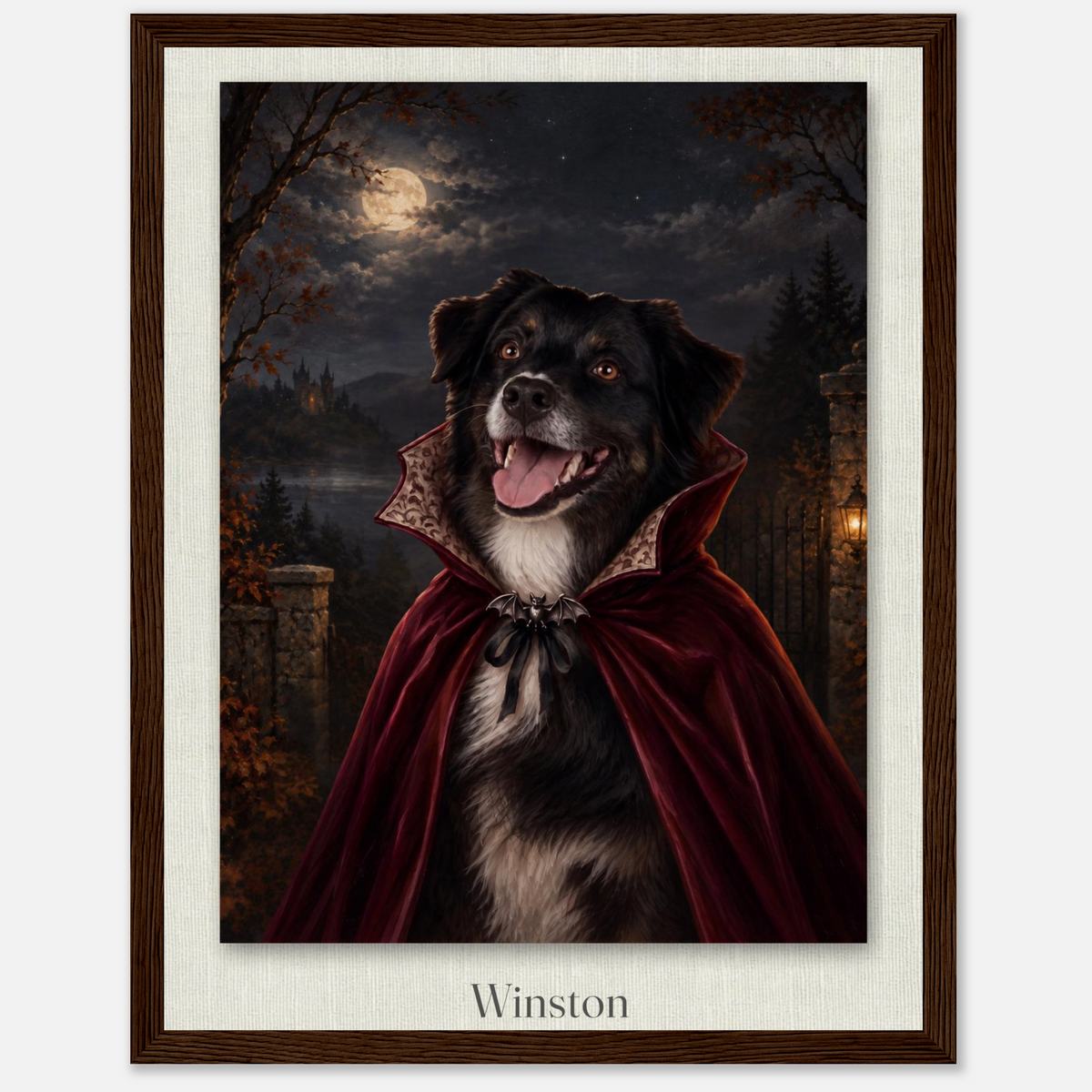 The Count Portrait Wall Art