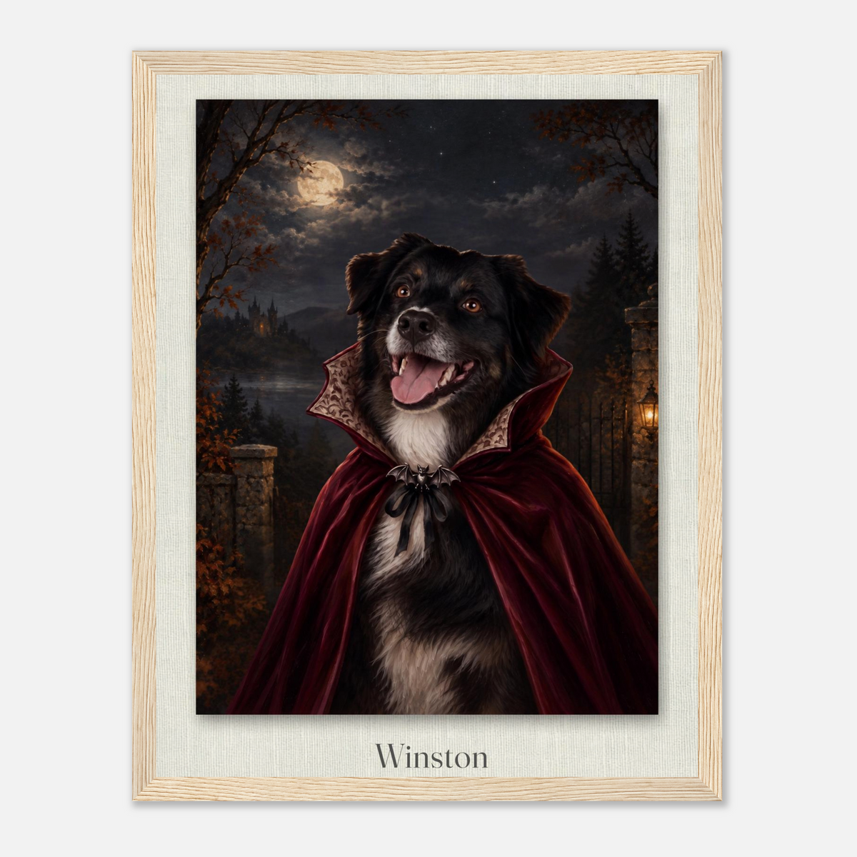 The Count Portrait Wall Art
